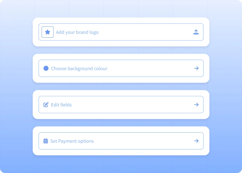Customise your Blink page 