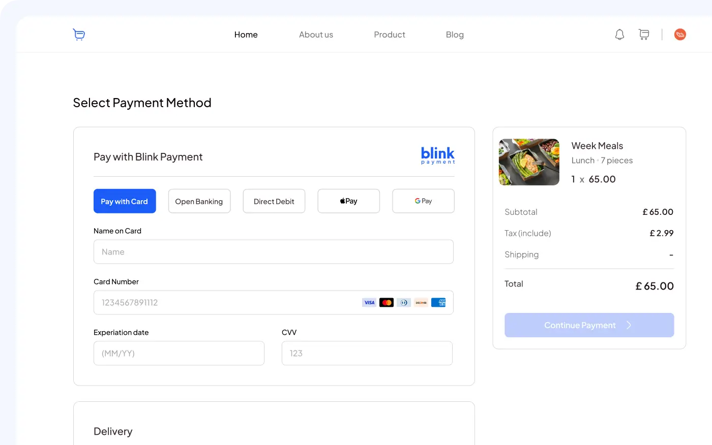 E-commerce integration