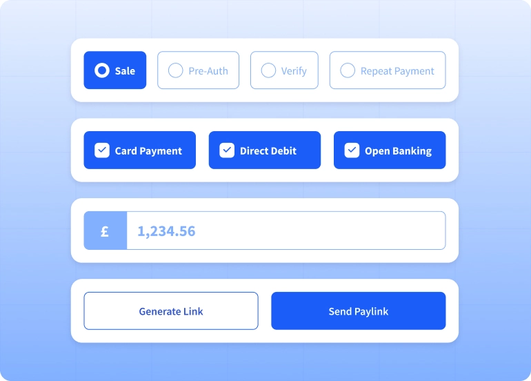Set up a paylink