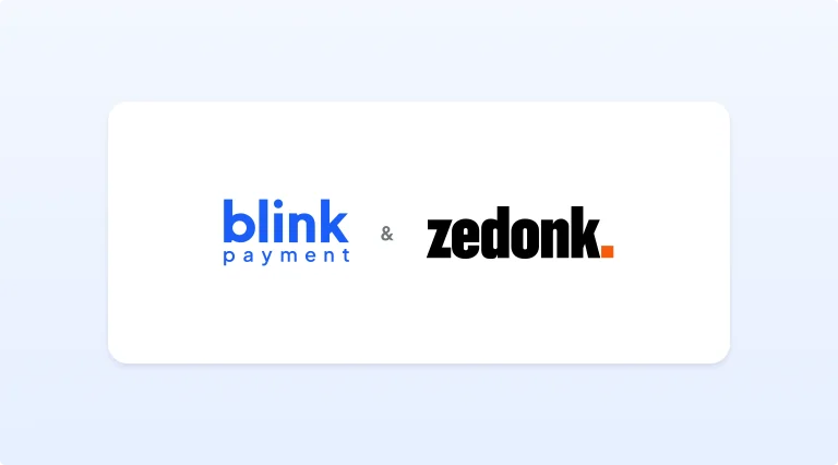 Blink Payment partners with Zedonk