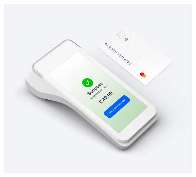 Accept payments in person 